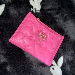 Juicy Couture Vibrant Pink Heart Wallet